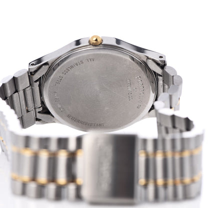 Tiffany Stainless Steel 18K Yellow Gold 33mm Portfolio Quartz Watch 5 of 5