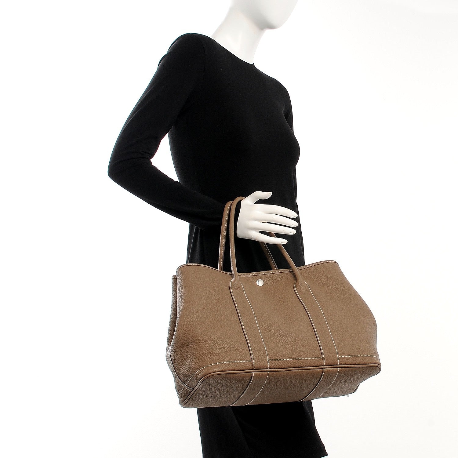 Hermes Negonda Garden Party 36 MM Etoupe 2 of 12