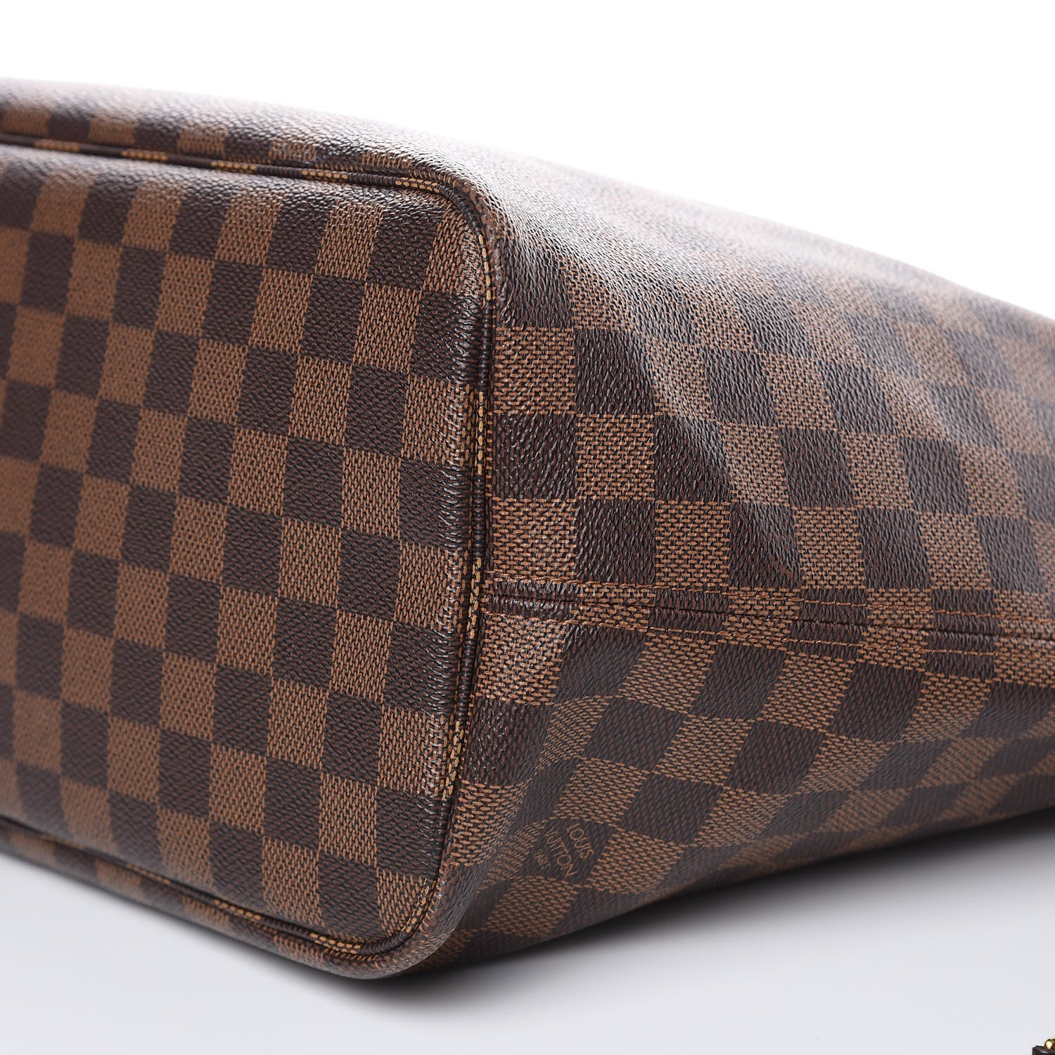Louis Vuitton Damier Ebene Neo Neverfull MM Rose Ballerine 9 of 17
