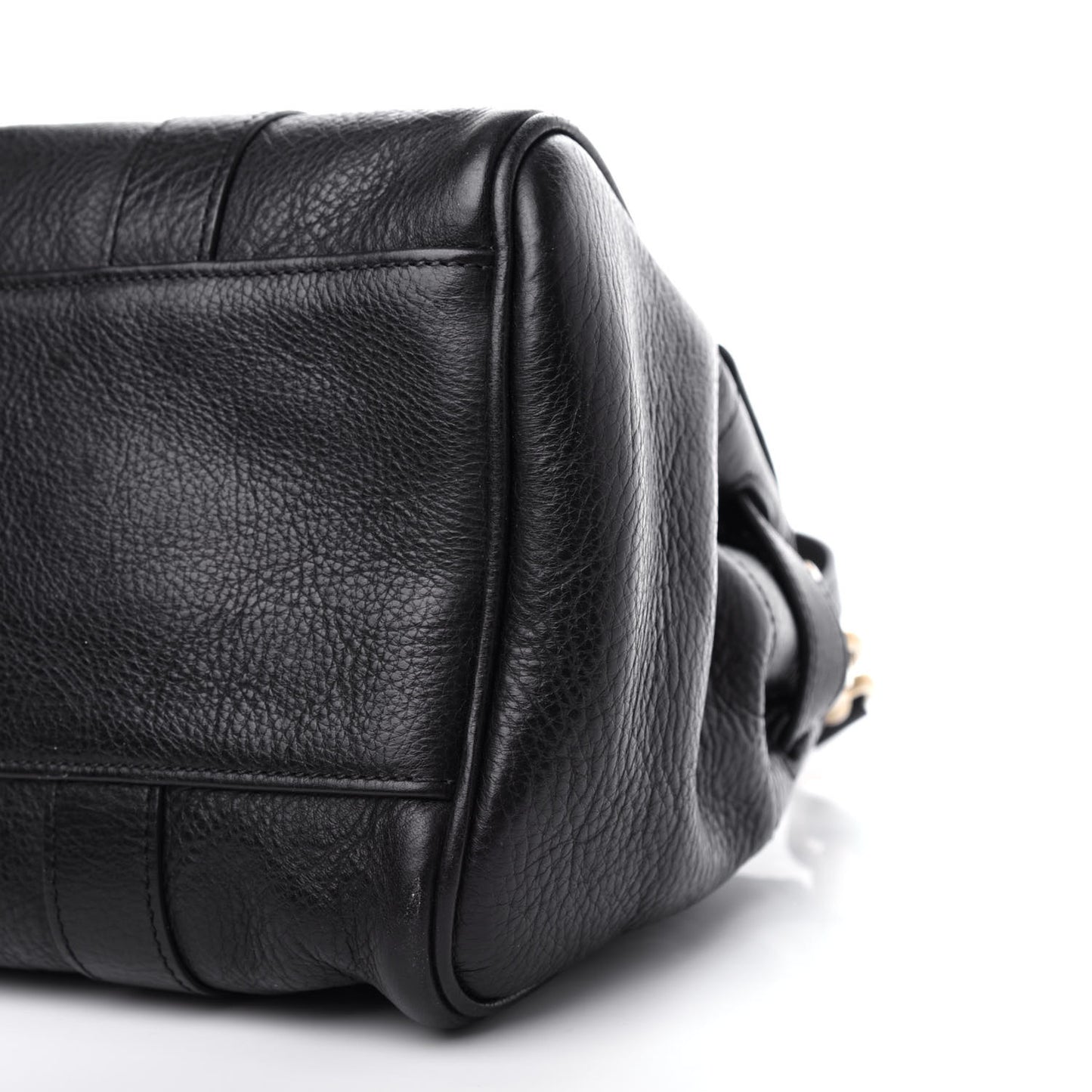Natural Leather Small Bayswater Black