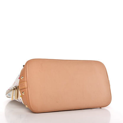 Louis Vuitton Monogram Multicolor Alma White 4 of 11
