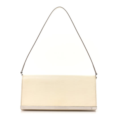 Louis Vuitton Epi Sevigne Clutch Ivory 1 of 9