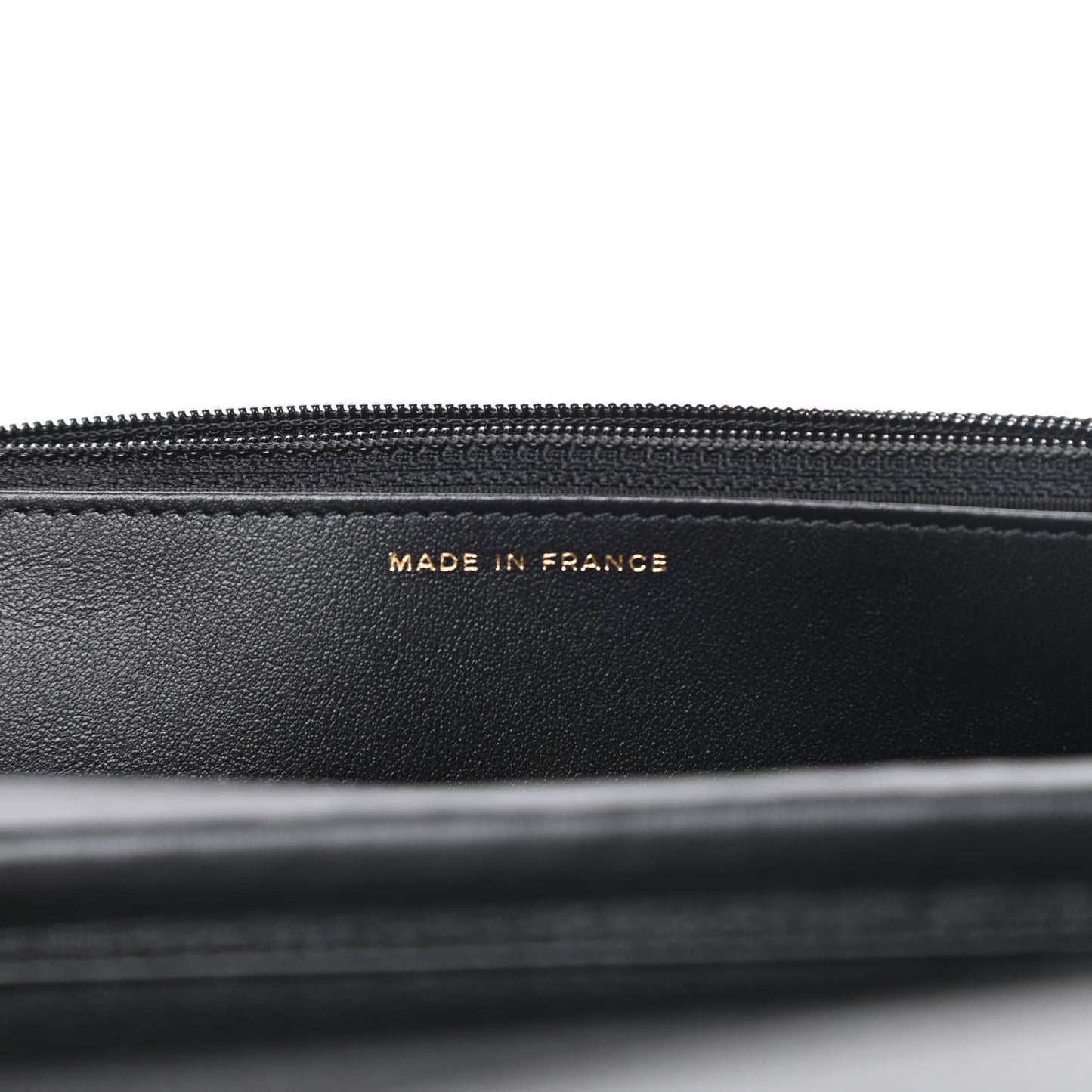Caviar Quilted Boy Wallet On Chain WOC Black
