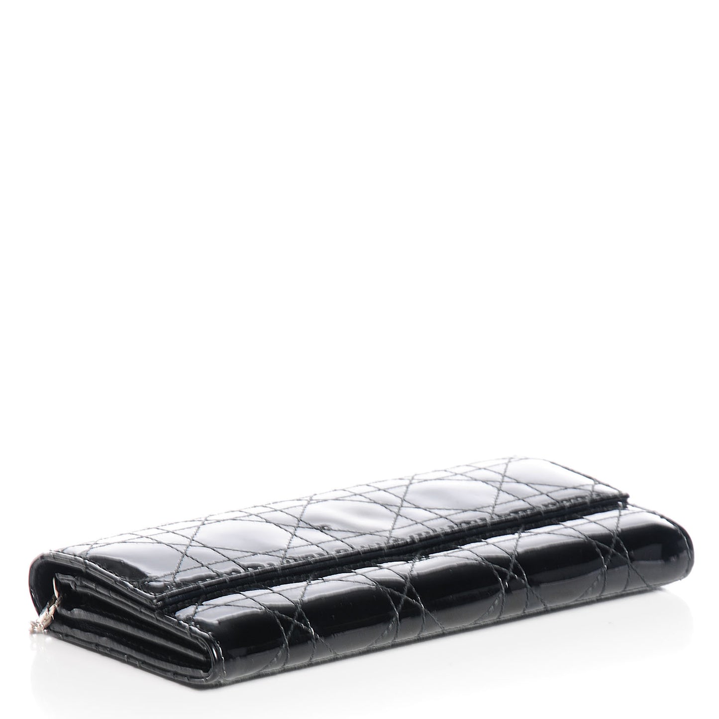 Patent Cannage Rendez-vous Chain Wallet Black