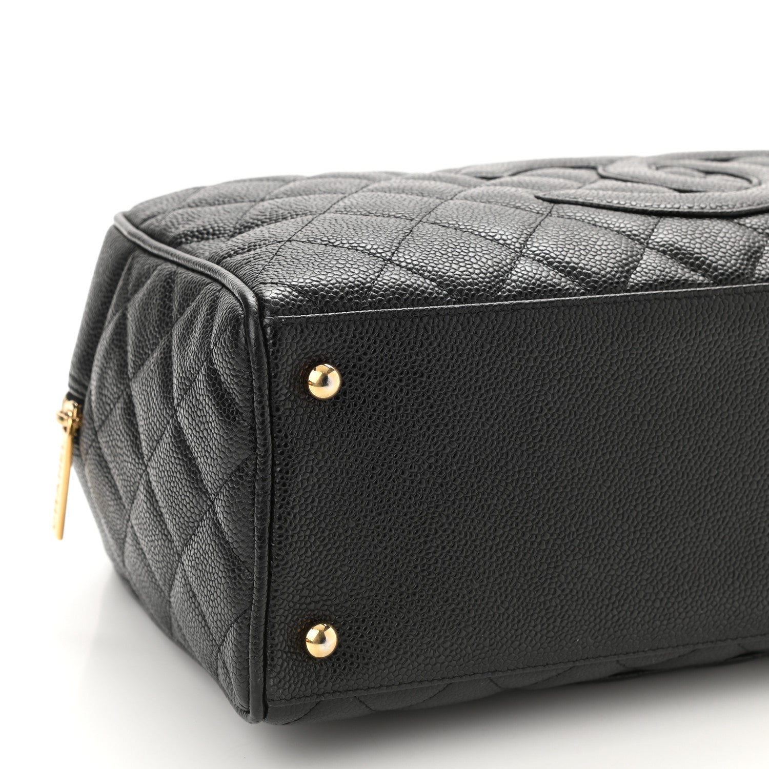 Chanel Caviar Quilted Large Bowler Black 9 of 10