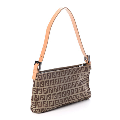 Fendi Zucchino Pochette Tan 3 of 8