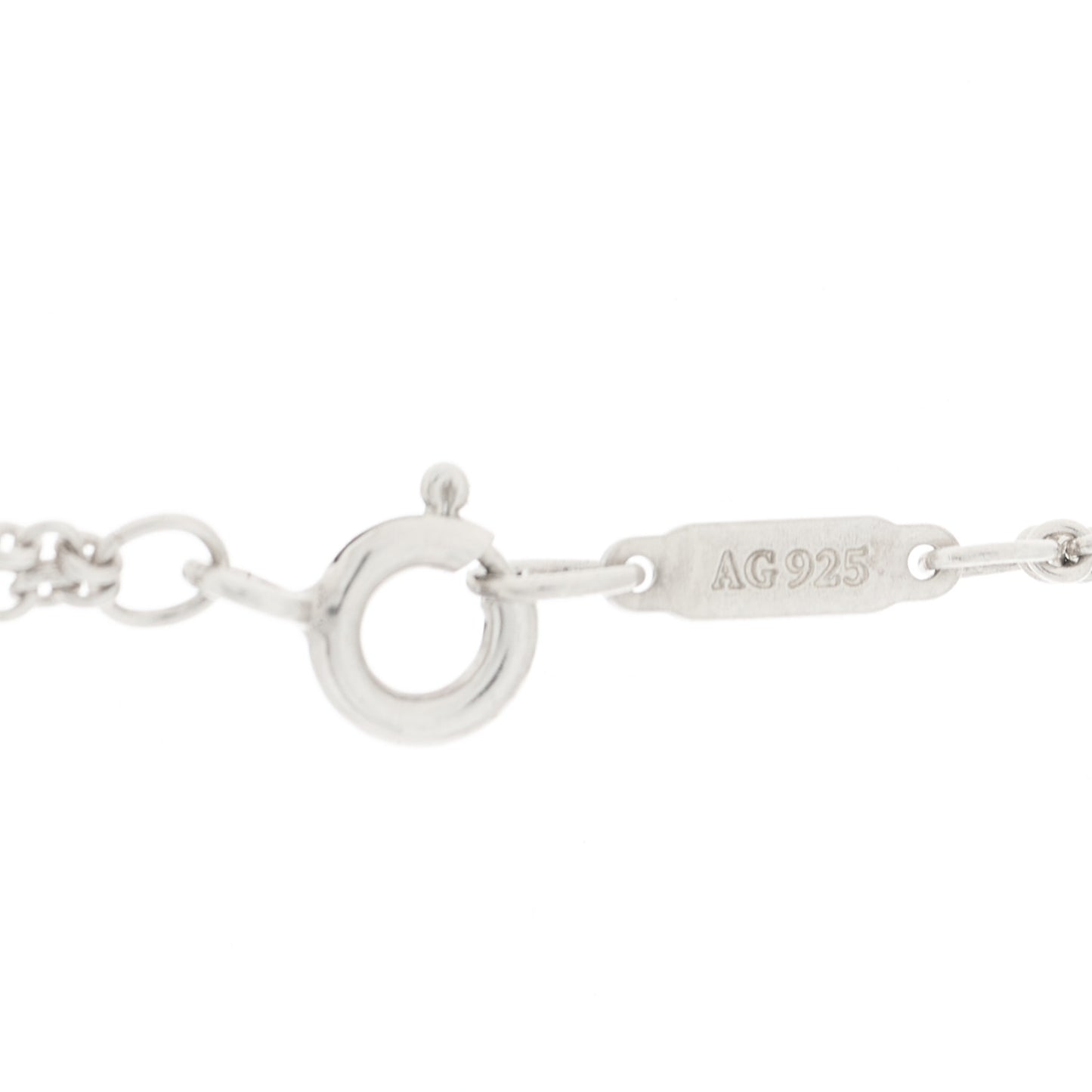 Sterling Silver Infinity Pendant Necklace