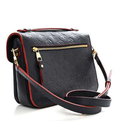 Louis Vuitton Empreinte Pochette Metis Marine Rouge 3 of 12