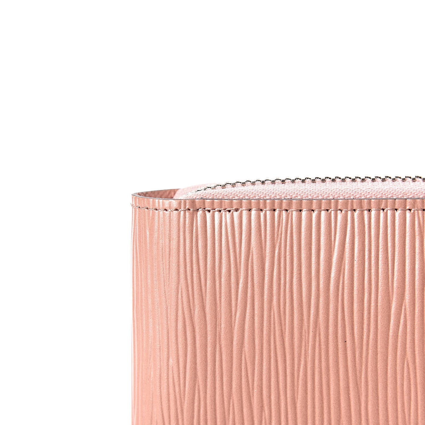 Epi Zippy Wallet Rose Nacre