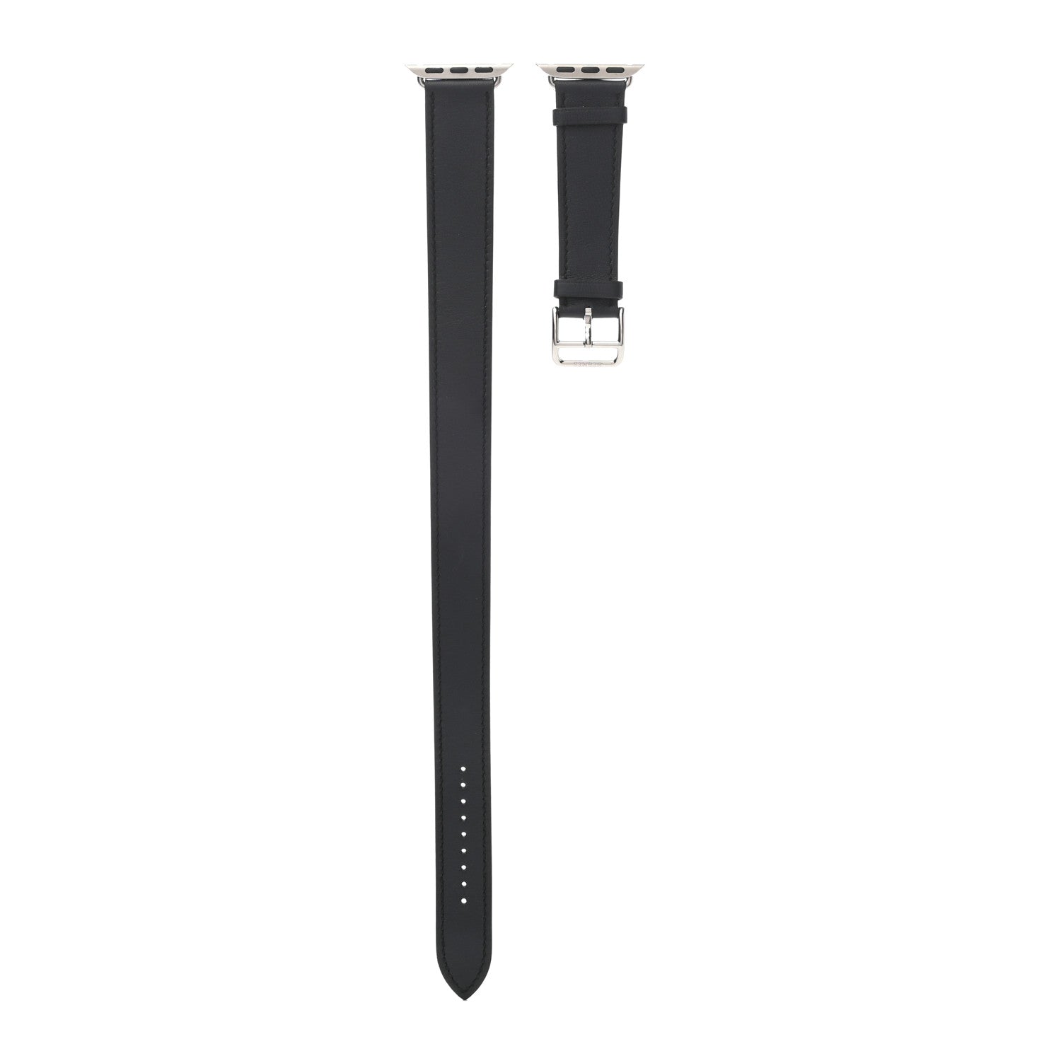 Hermes Swift 38mm Apple Watch Double Tour Band Black 1 of 4