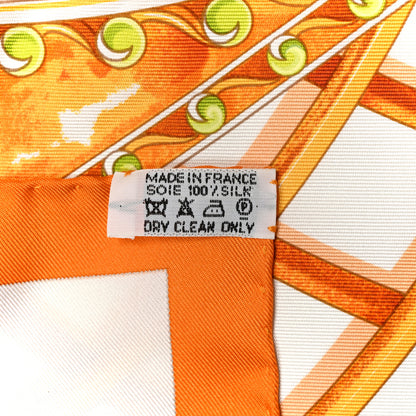 Hermes Silk Monnaies Et Symboles De Parisii Scarf 90 2 of 6