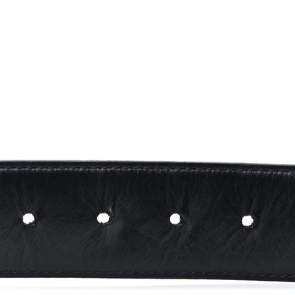 Louis Vuitton Monogram Eclipse Taigarama 40mm LV Initiales Reversible Belt 95 38 Black 4 of 7