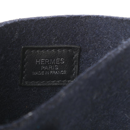 Hermes Swift Sangle Wooly Evelyne TPM Bleu Nuit Black 6 of 11
