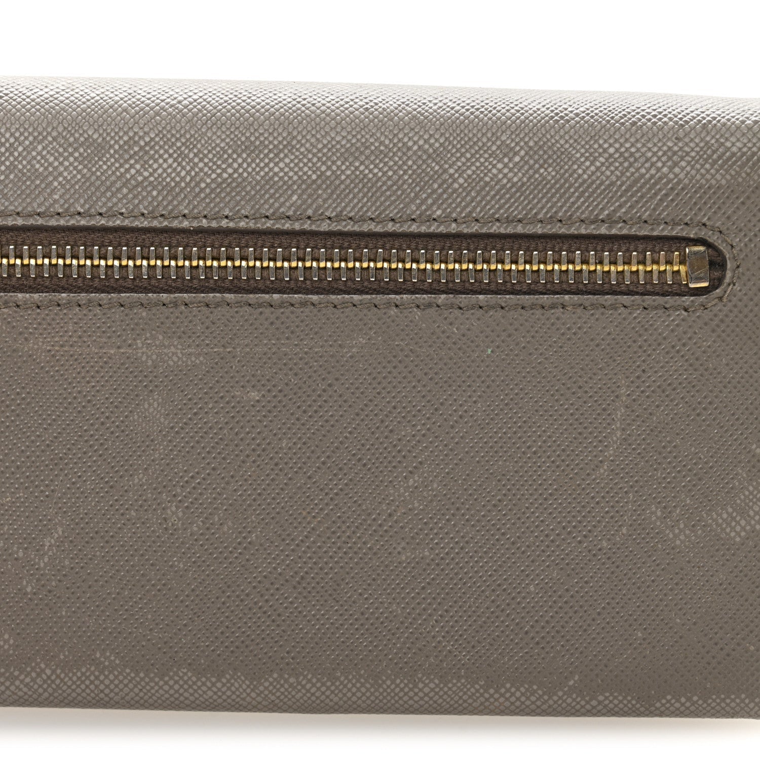 Prada Saffiano Metal Continental Flap Wallet Cammeo Orchidea 13 of 13