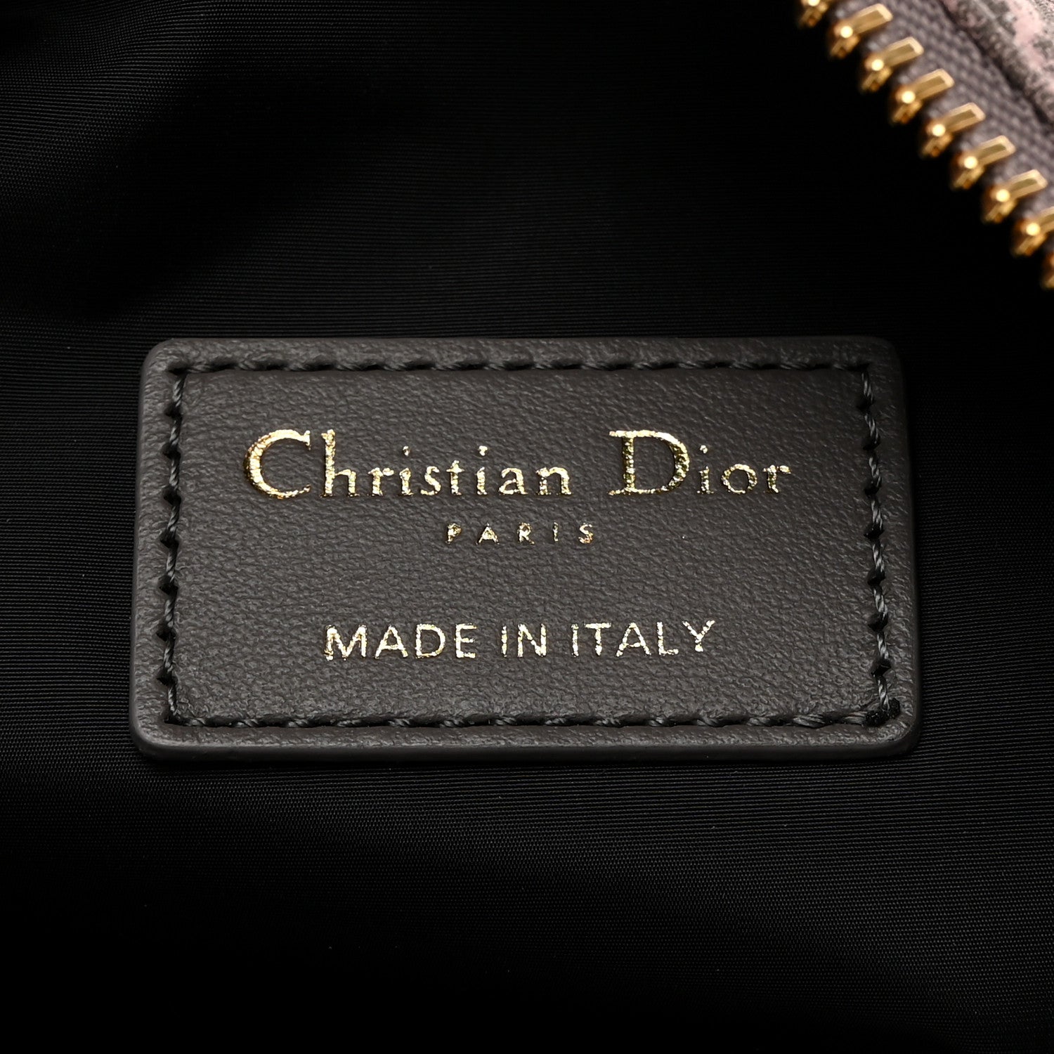 Christian Dior Technical Fabric Toile De Jouy DiorTravel Nomad Pouch Pink Grey 7 of 7