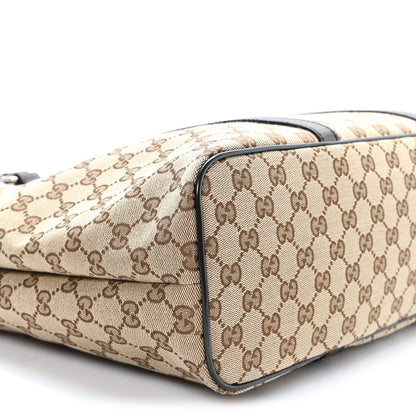 Gucci GG Monogram Large Joy Tote Bag Dark Brown 9 of 10