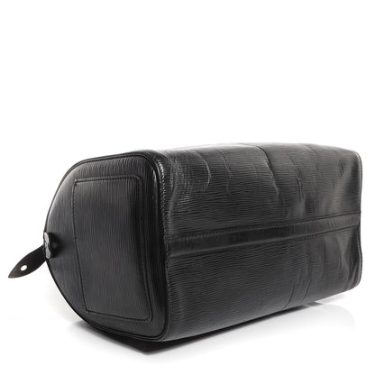Louis Vuitton Epi Speedy 30 Black 4 of 7
