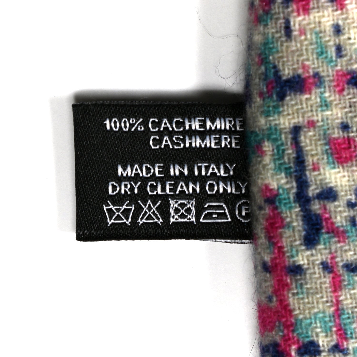 Chanel Cashmere CC Camellia Stole Multicolor 4 of 4