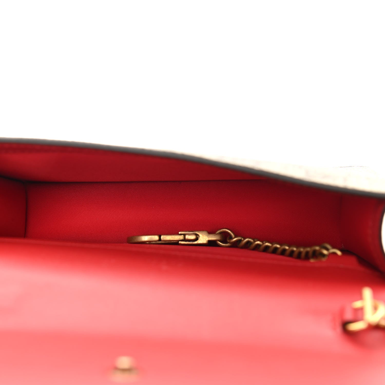 Gucci GG Supreme Monogram Mini Cherry Chain Bag 5 of 9