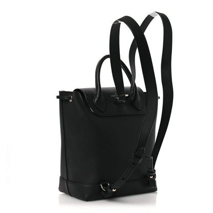 Louis Vuitton Calfskin Lockme Backpack Black 2 of 9