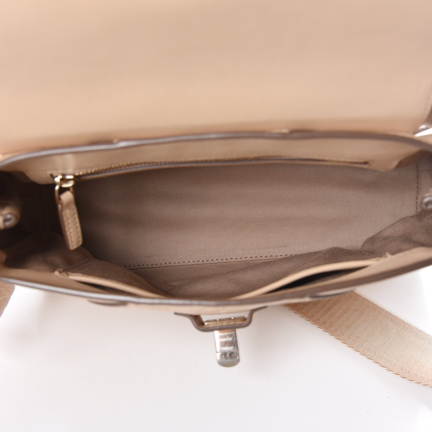 Calfskin Ottomar Monogram Small Original Crossbody Bag New Beige