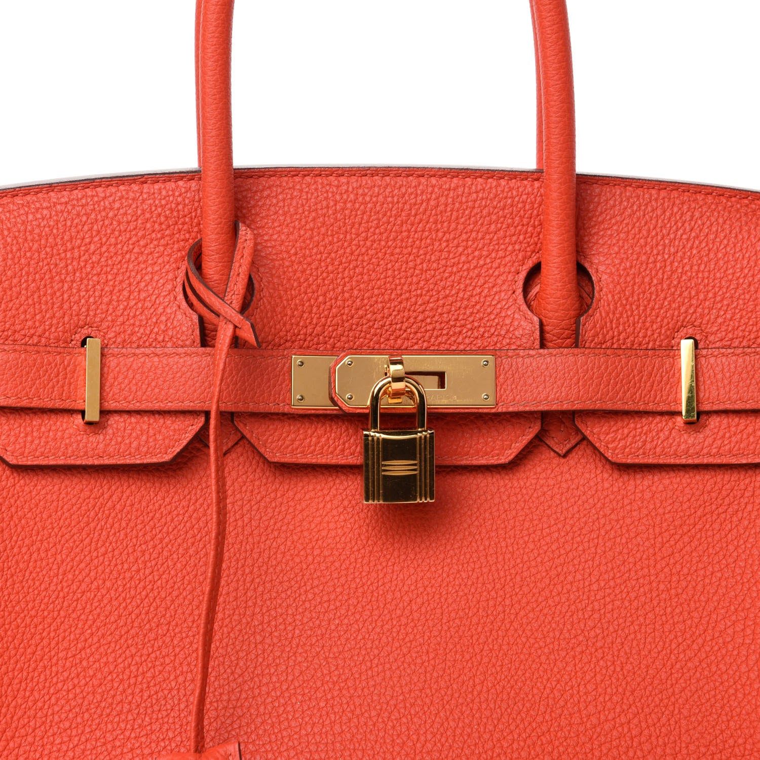 Hermes Togo Birkin 30 Capucine 33 of 34
