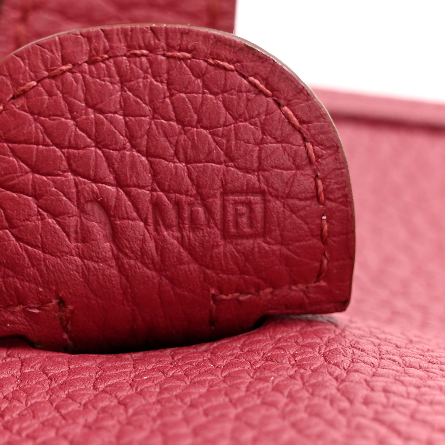 Hermes Taurillon Clemence Evelyne III GM Rouge Garance 7 of 12