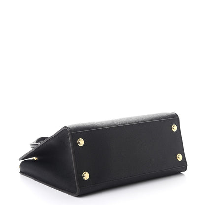 Louis Vuitton Taurillon City Steamer MM Black 4 of 7