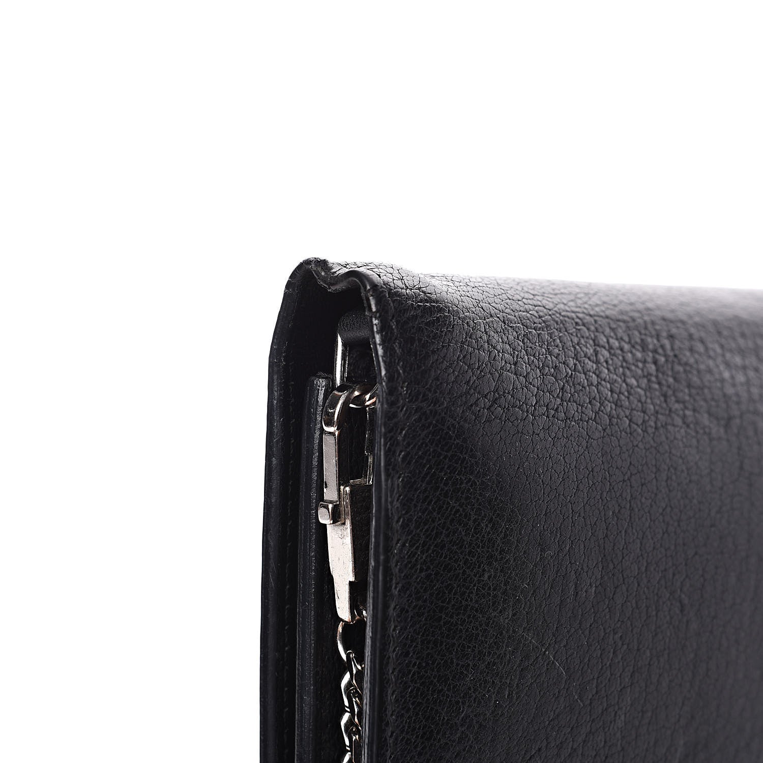 Givenchy Sugar Goatskin Pandora Chain Wallet Black 12 of 14