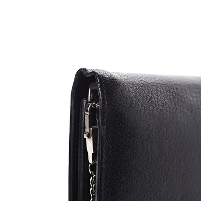 Givenchy Sugar Goatskin Pandora Chain Wallet Black 12 of 14