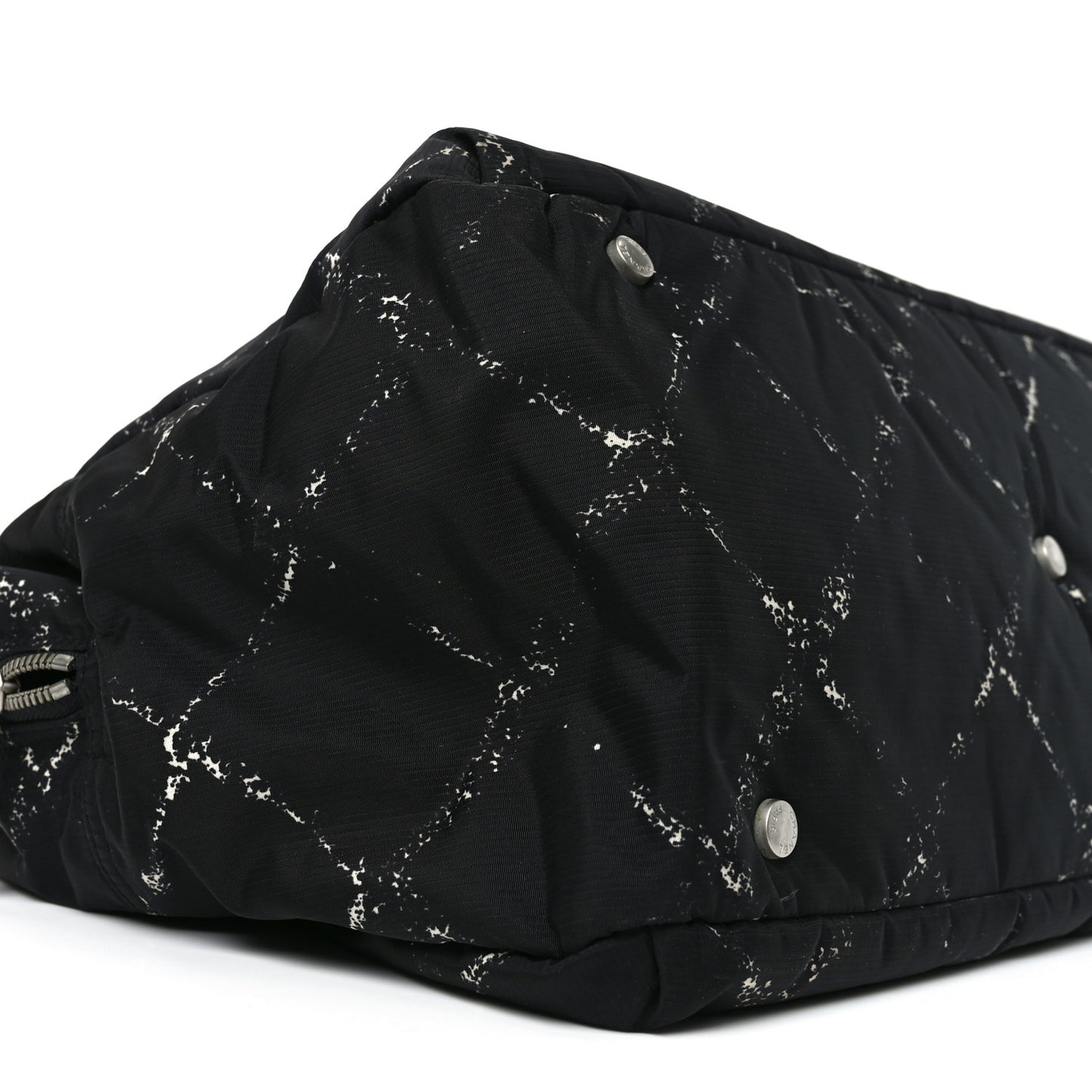 Nylon Travel Tote Black