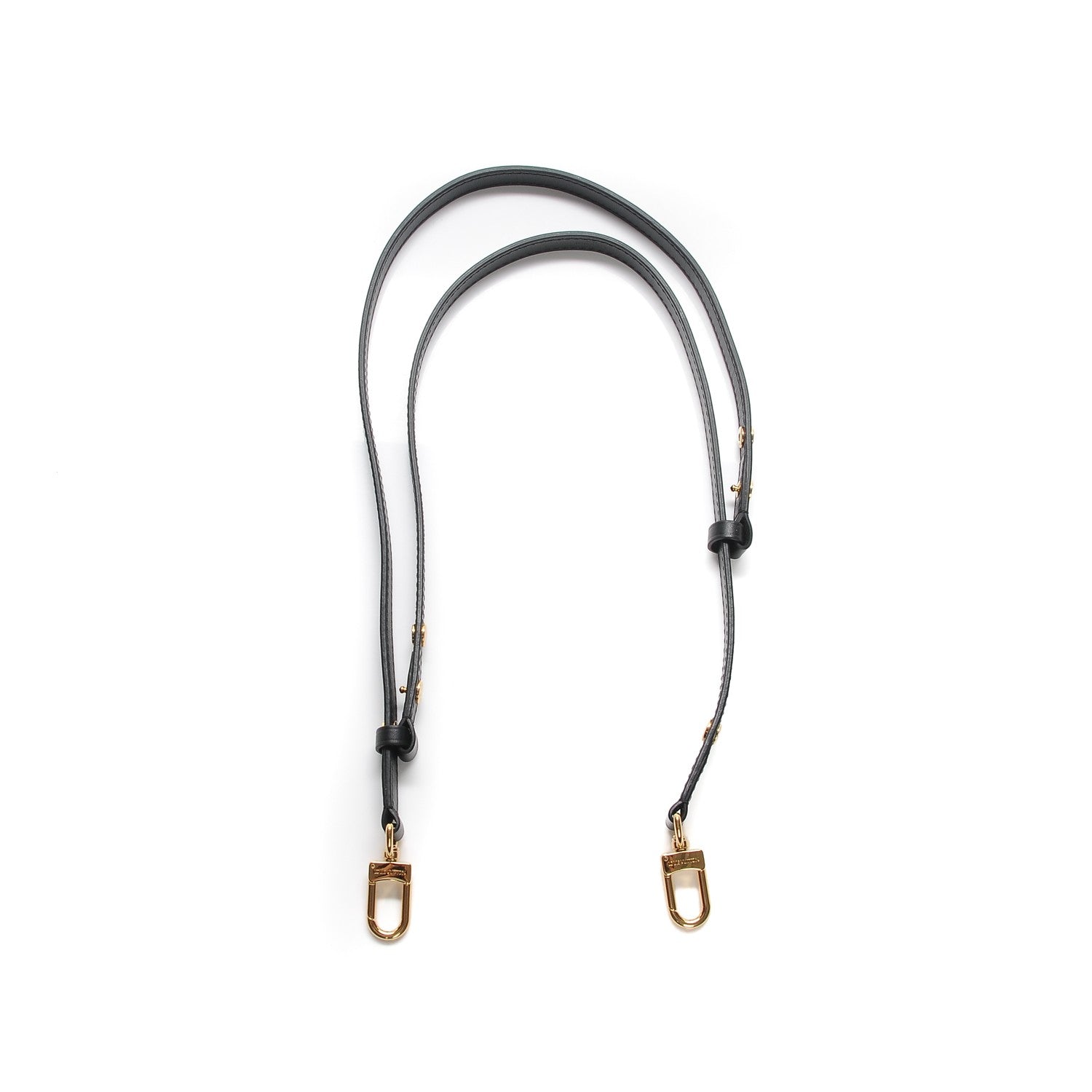 Louis Vuitton Calfskin Neonoe Shoulder Strap Black 4 of 4