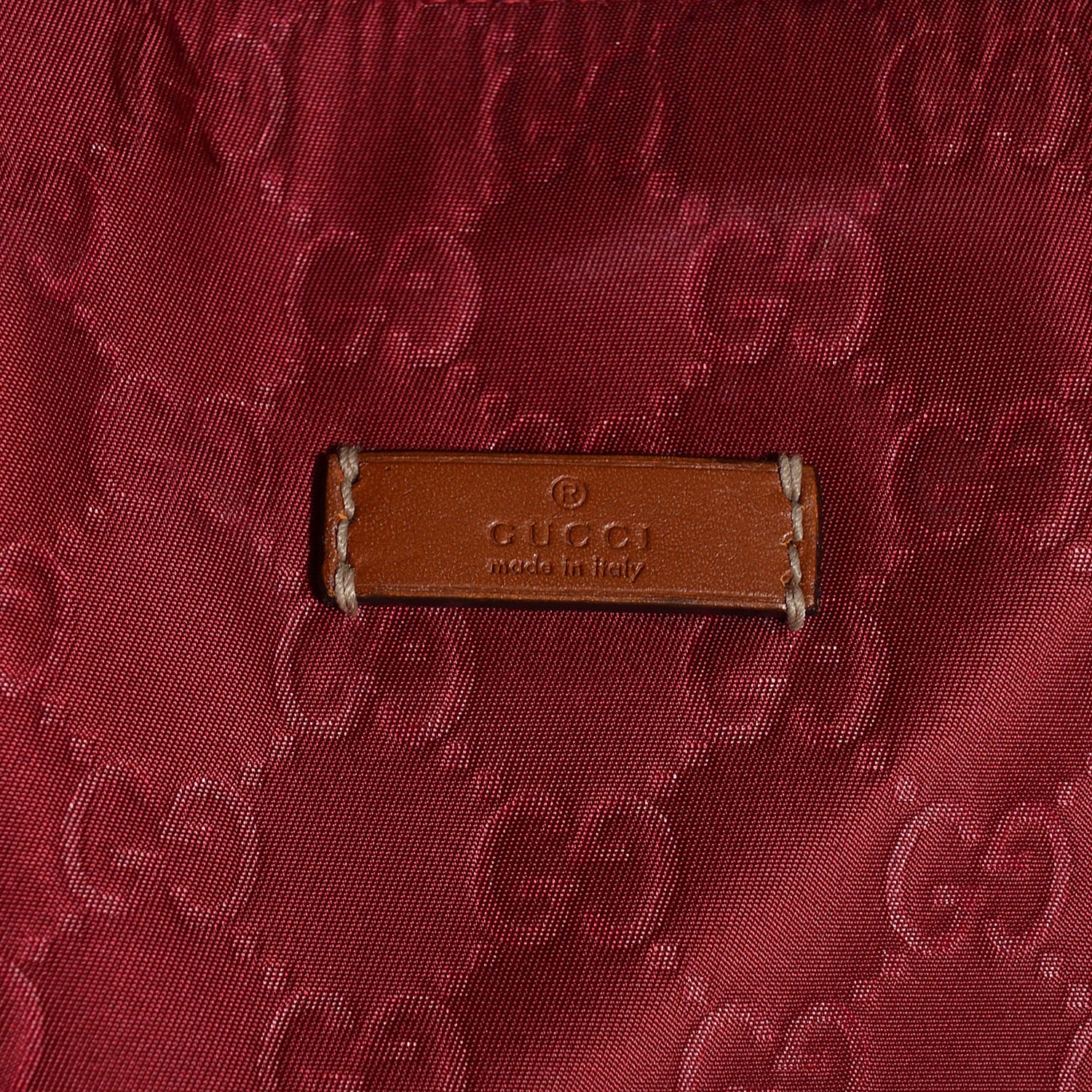 Gucci Nylon Monogram Large Tote Red 20 of 20
