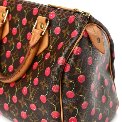 Louis Vuitton Monogram Cerises Speedy 25 15 of 22