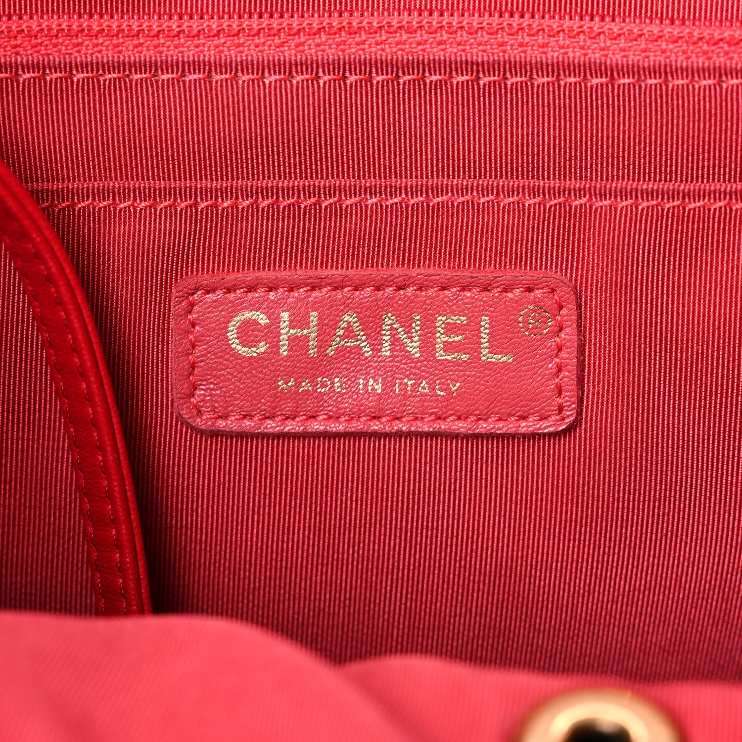 Chanel Lambskin Quilted Large Urban Spirit Backpack Red 6 of 22