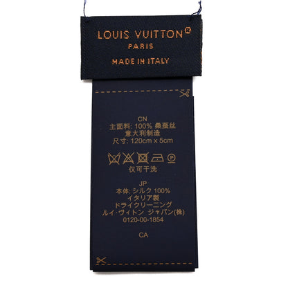 Louis Vuitton Silk Monogram Infinity BB Bandeau White Black 5 of 5