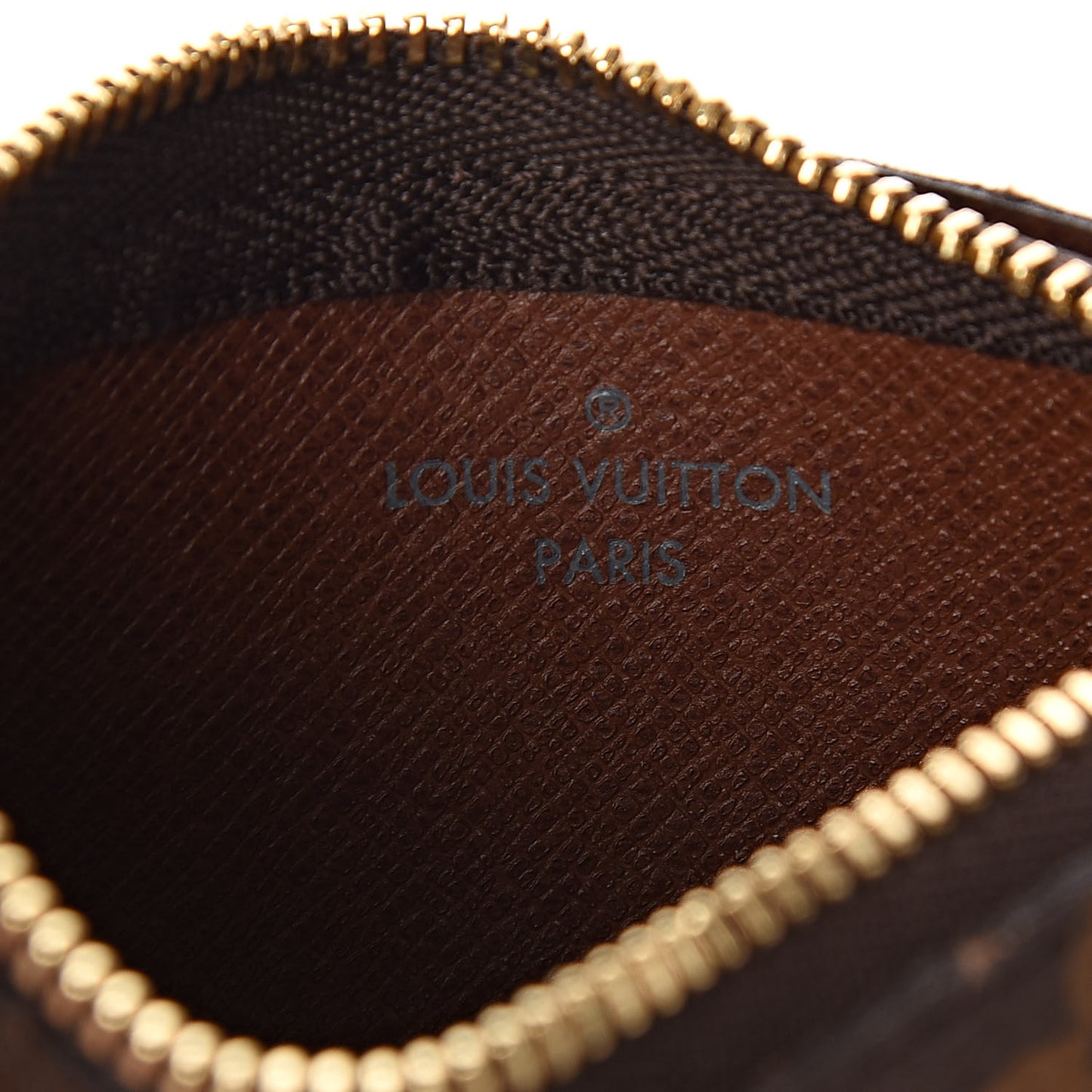 Monogram Key Pouch