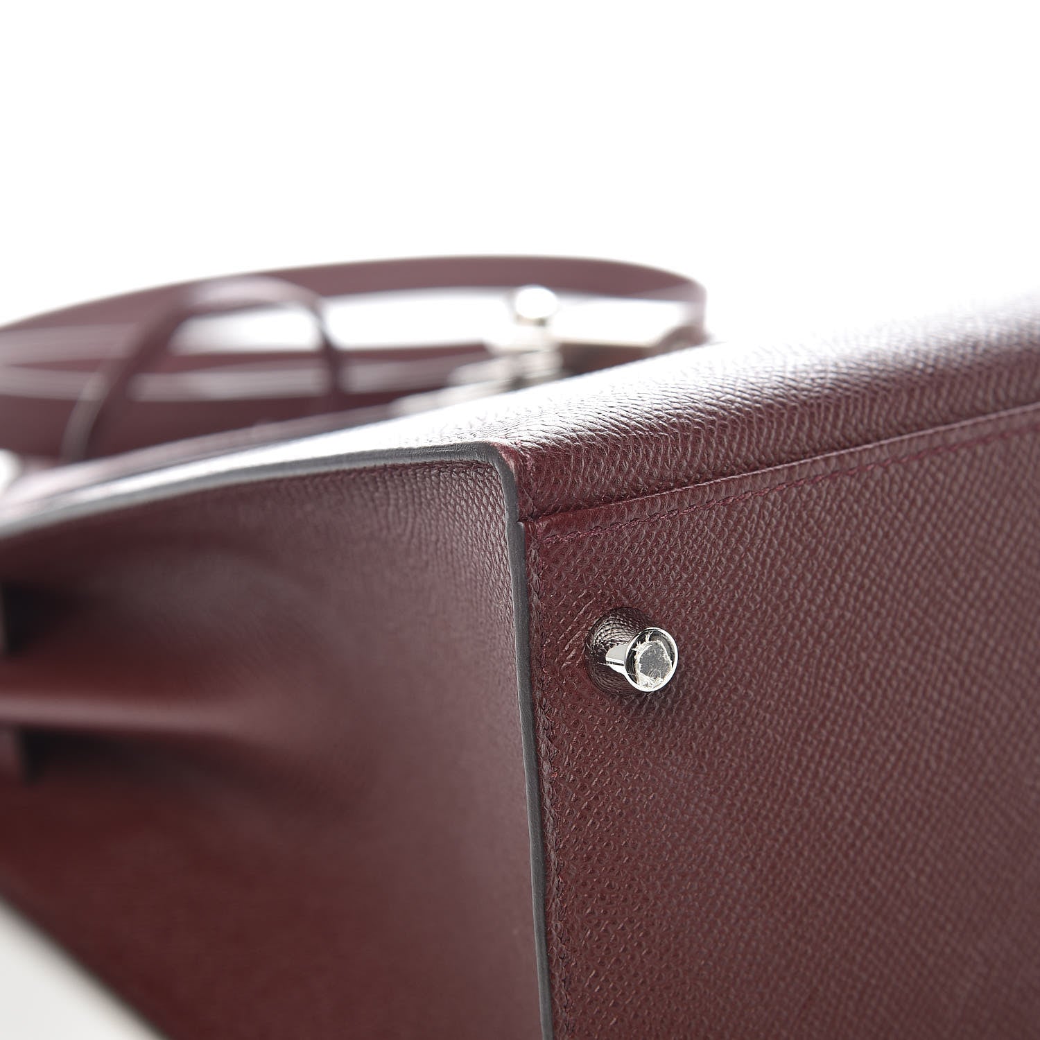 Hermes Epsom Kelly Sellier 32 Bordeaux 7 of 37