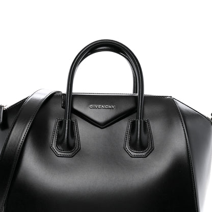 Givenchy Shiny Lord Calfskin Medium Antigona Black 8 of 10