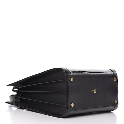 Saint Laurent Patent Calfskin Small Sac de Jour Black 4 of 18