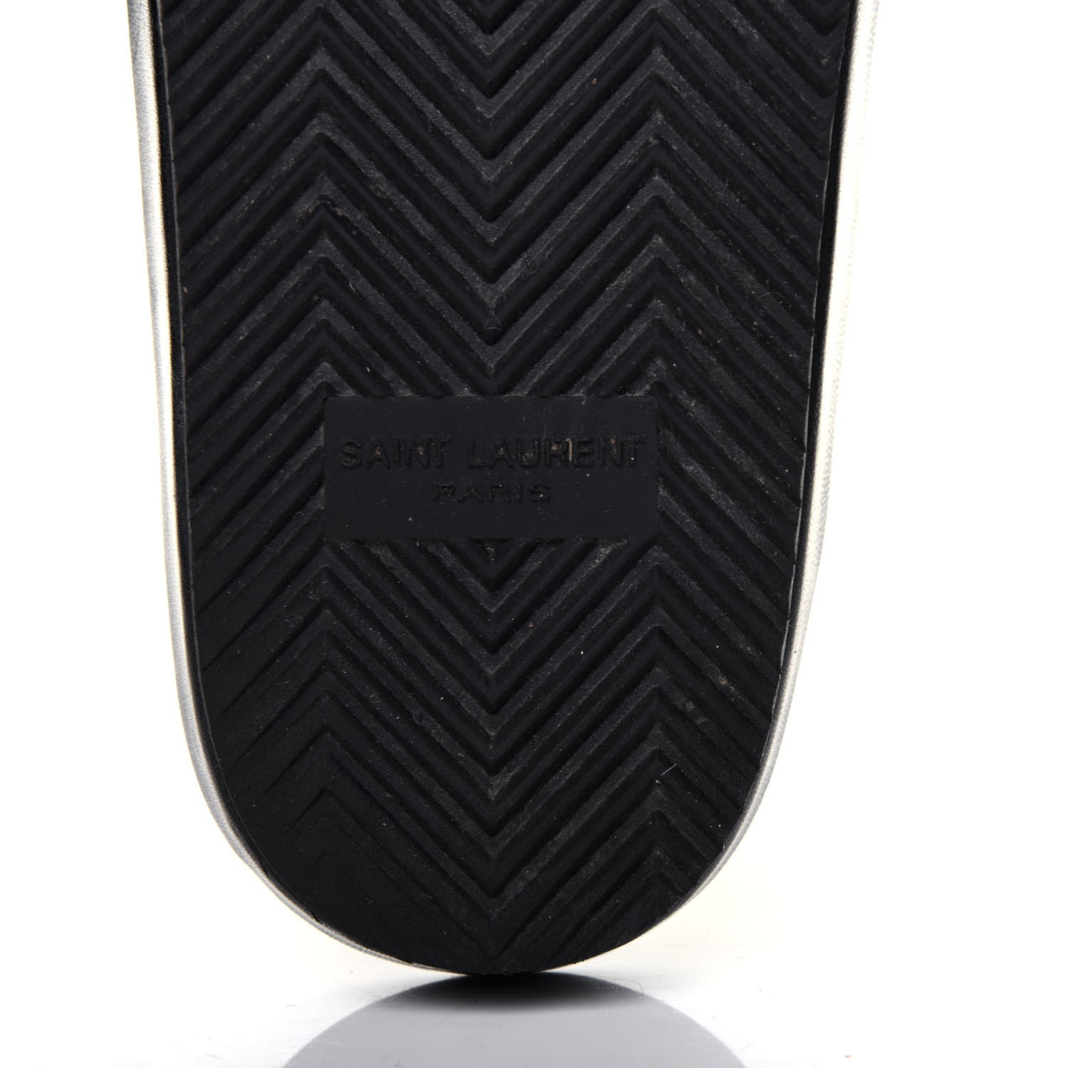 Saint Laurent Lambskin Joan Slide Sandals 39 Burgundy 9 of 11
