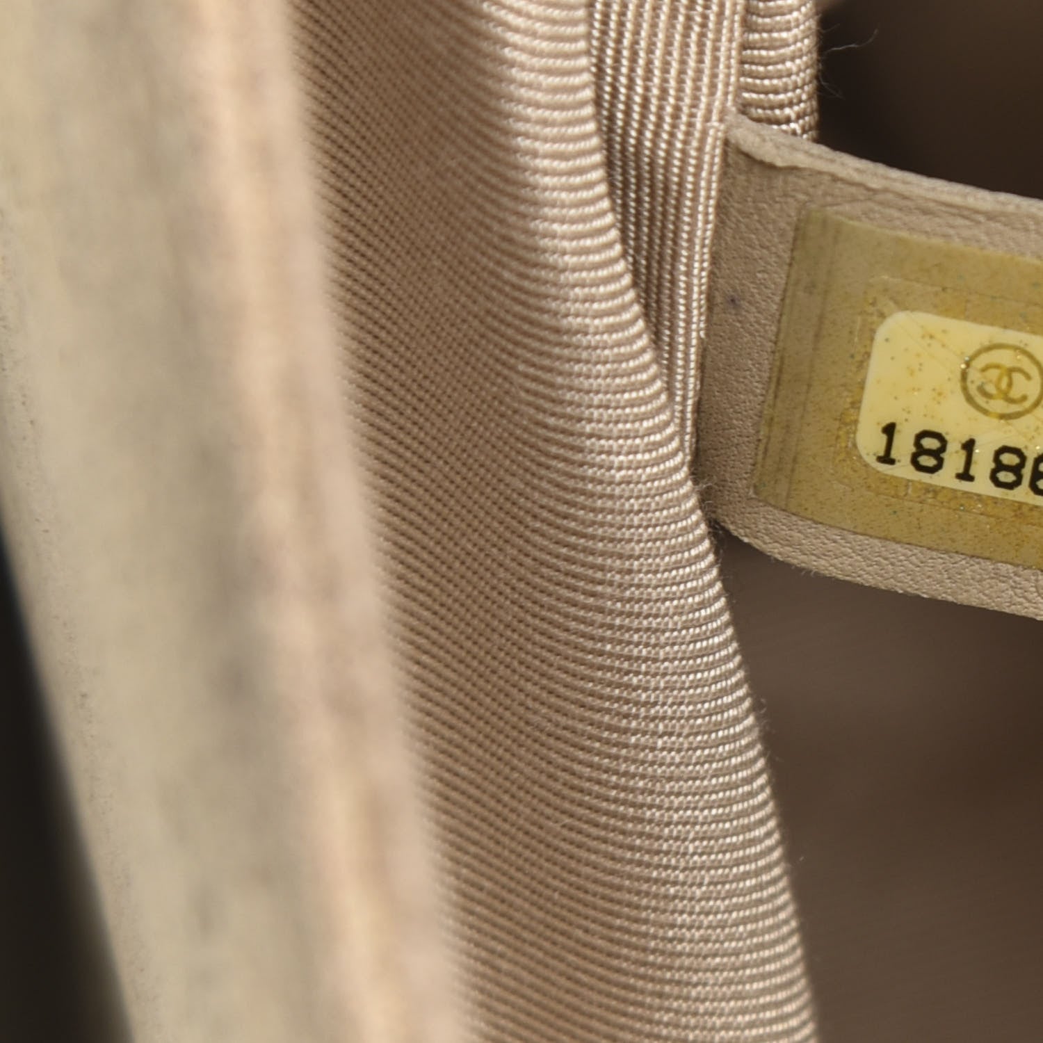 Chanel Iridescent Calfskin Quilted Medium Boy Flap Beige 9 of 10