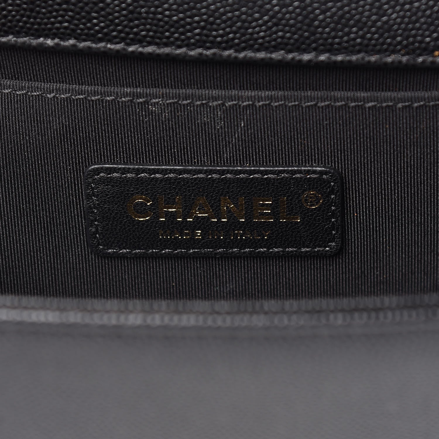 Chanel Caviar Quilted Medium Boy Flap Black 6 of 10