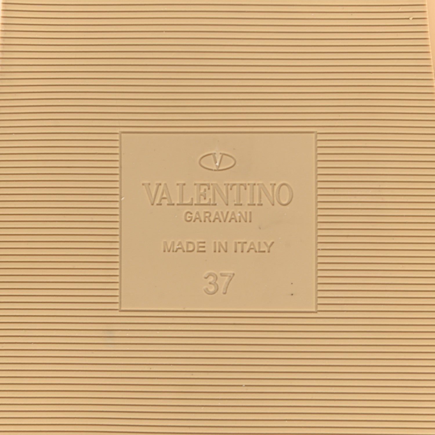 Valentino Garavani Shearling Roman Stud Slide Sandals 37 Sahara Beige 6 of 8