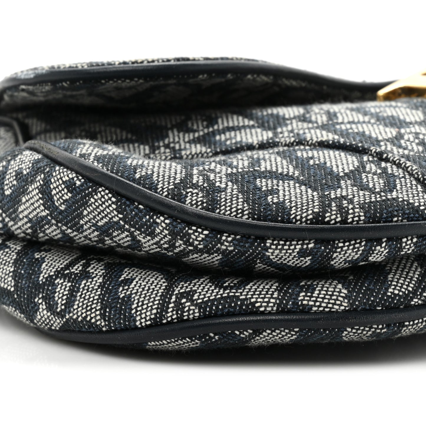 Monogram Saddle Bag Blue