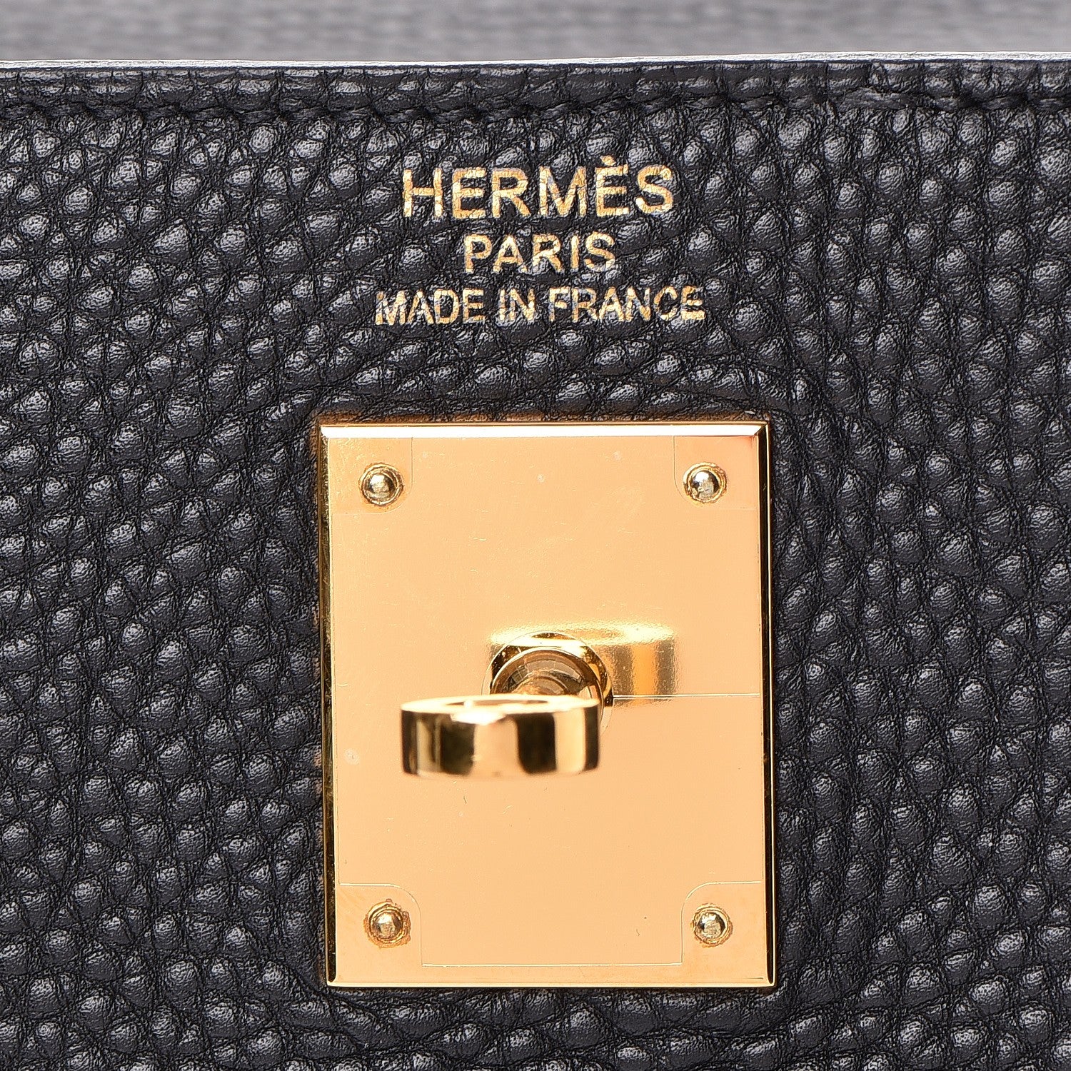 Hermes Taurillon Clemence Kelly Retourne 35 Black 19 of 40