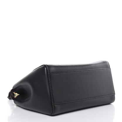 Fendi Nappa Mini Peekaboo Iconic Satchel Black 4 of 11