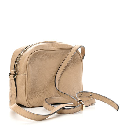 Gucci Pebbled Calfskin Small Soho Disco Bag Camelia 3 of 11