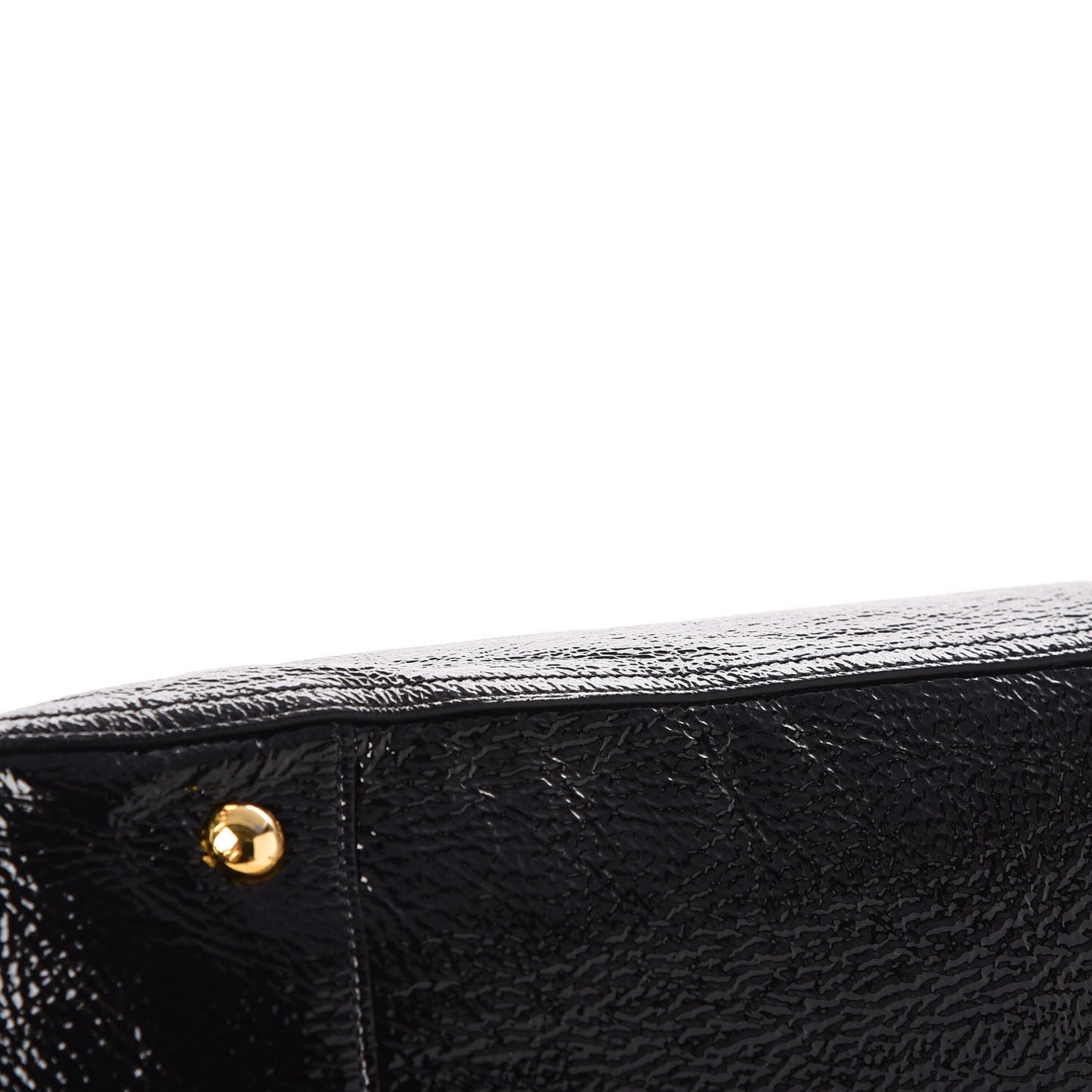 Vernice Naplak Zipper Bowler Tote Black