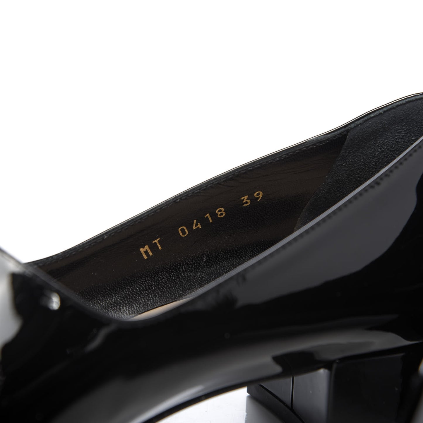 Patent Baby-D Ballet Pumps 39 Black